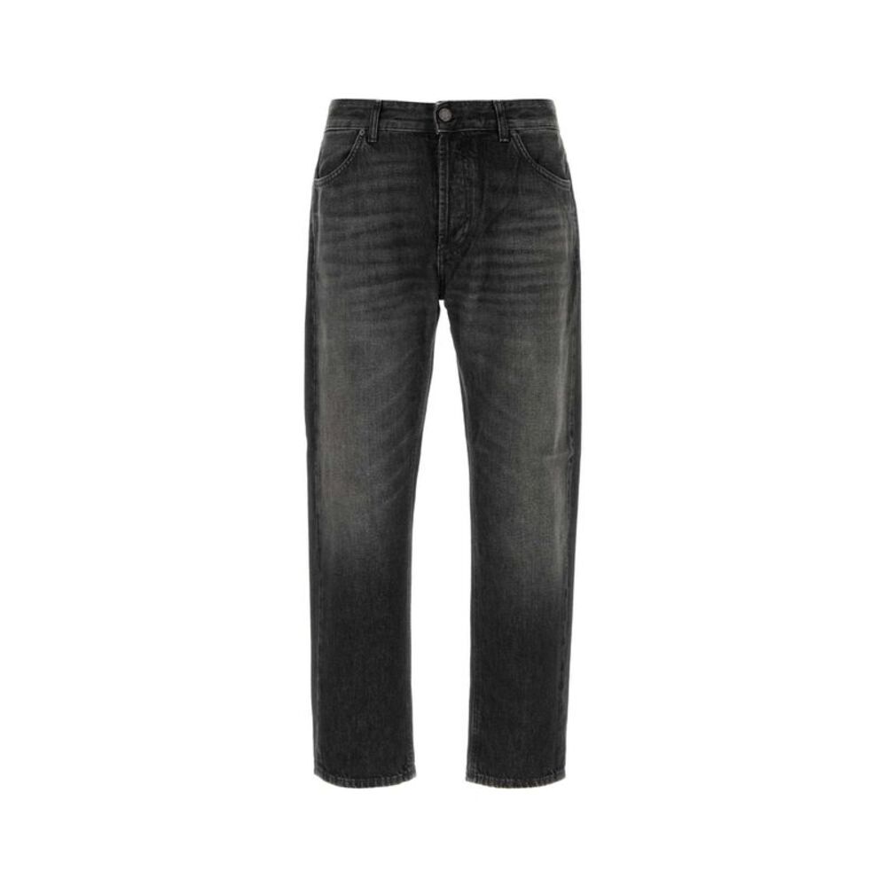 Pt Torino Men Black Denim Jeans